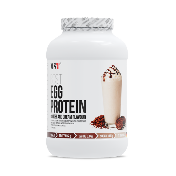 Protéine EGG White 1800g saveur Biscuits et crème