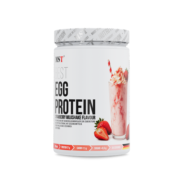 Best Egg Protein 900 g Milkshake strawberry